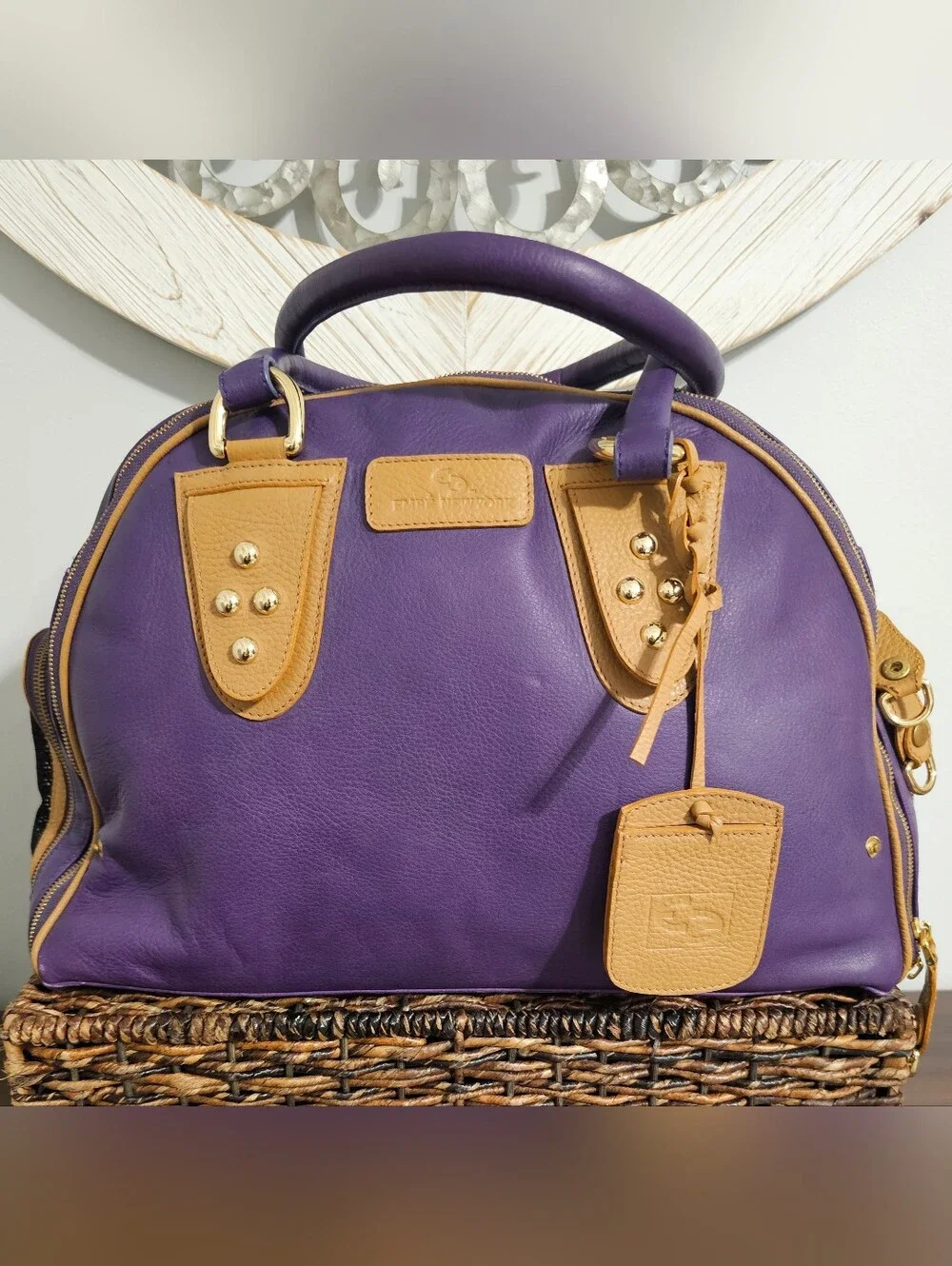 Emre Leather Pet Carrier